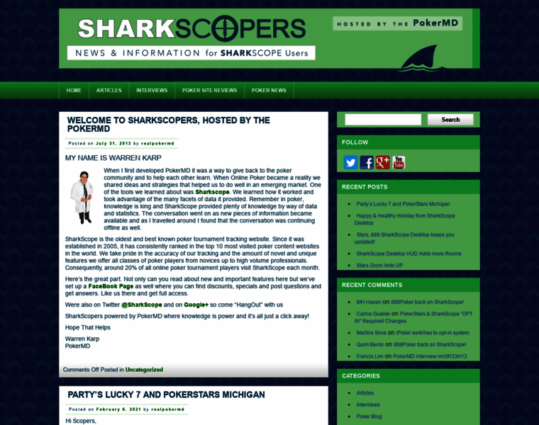 Sharkscopers.com thumbnail
