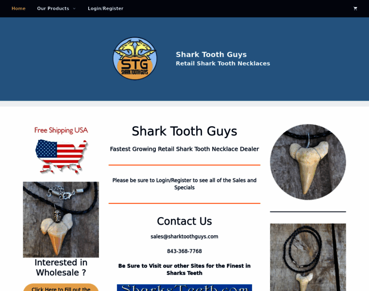 Sharktoothguys.com thumbnail
