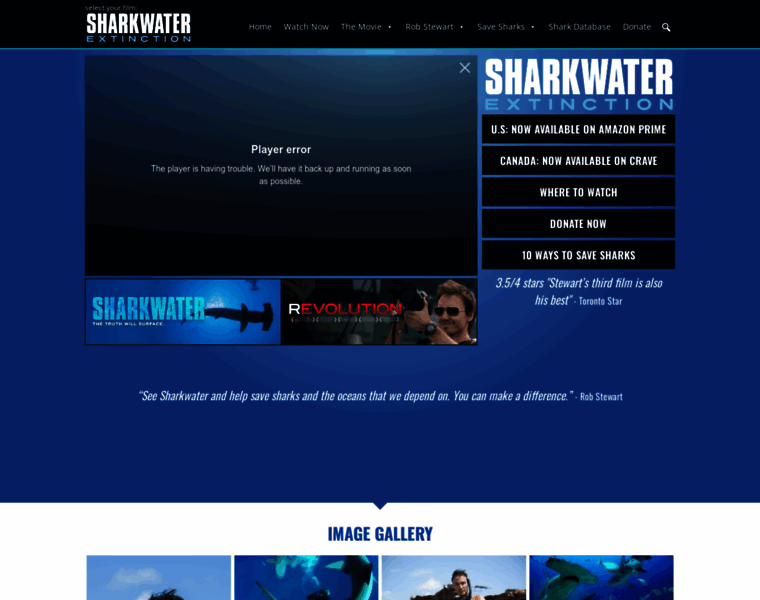 Sharkwater.com thumbnail
