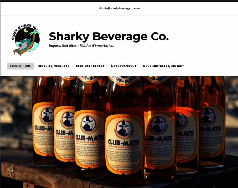 Sharkybeverageco.com thumbnail