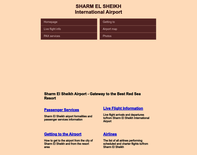 Sharm-el-sheikh-airport.com thumbnail