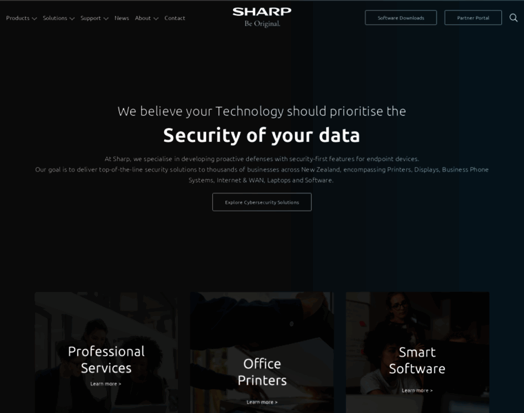 Sharp.net.nz thumbnail