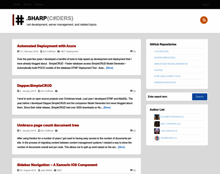 Sharpcoders.org thumbnail