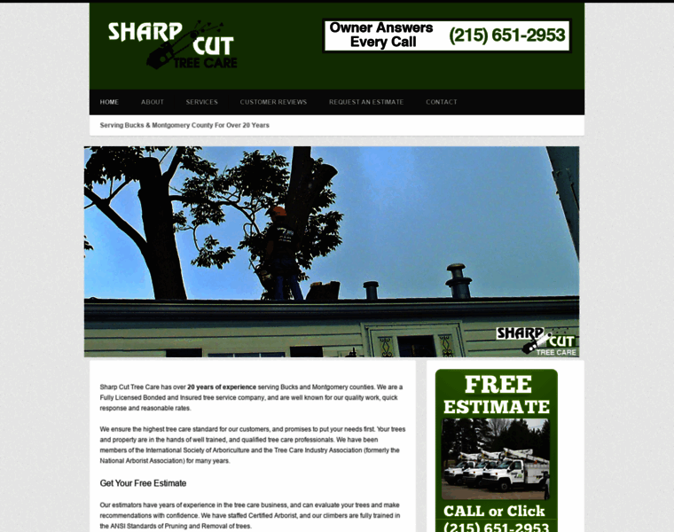 Sharpcuttreecare.com thumbnail