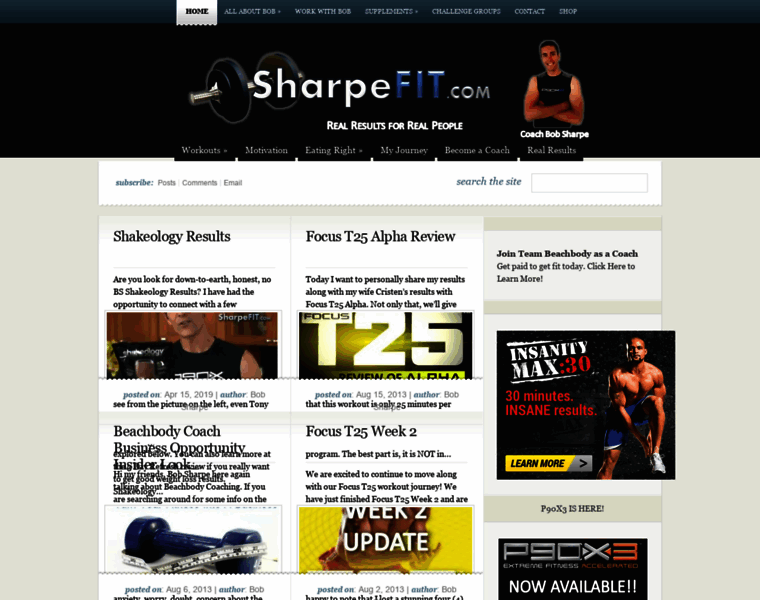 Sharpefit.com thumbnail