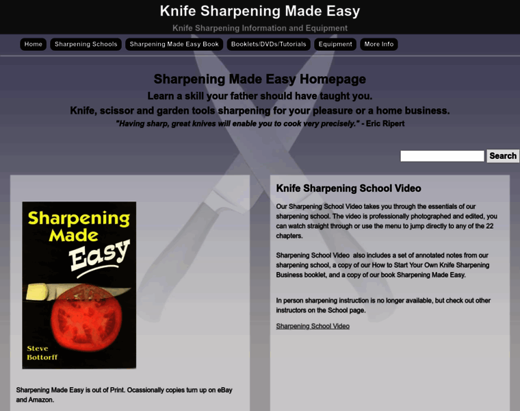 Sharpeningmadeeasy.com thumbnail