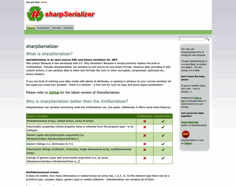Sharpserializer.com thumbnail Sharpserializer.com thumbnail
