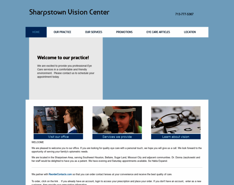 Sharpstownvisioncenter.com thumbnail