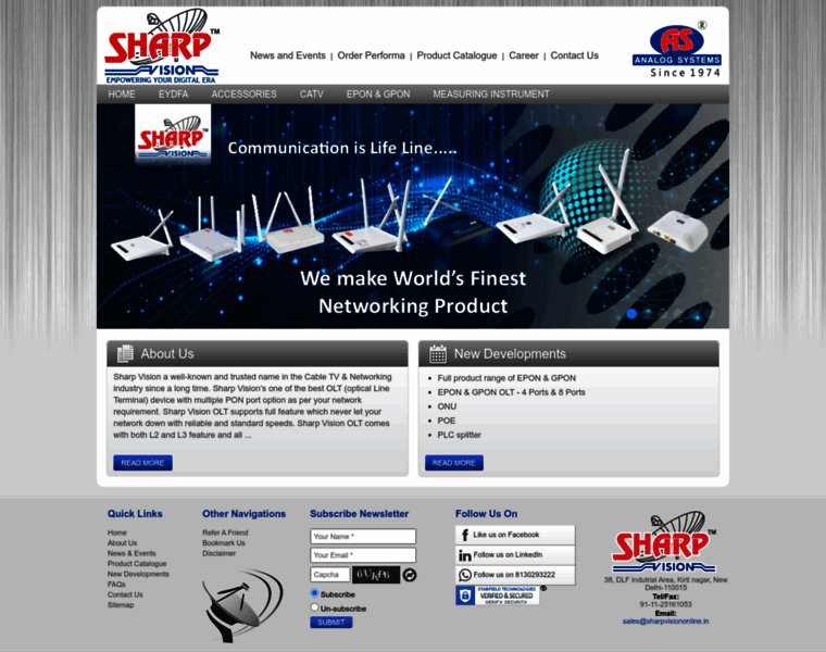 Sharpvisiononline.in thumbnail