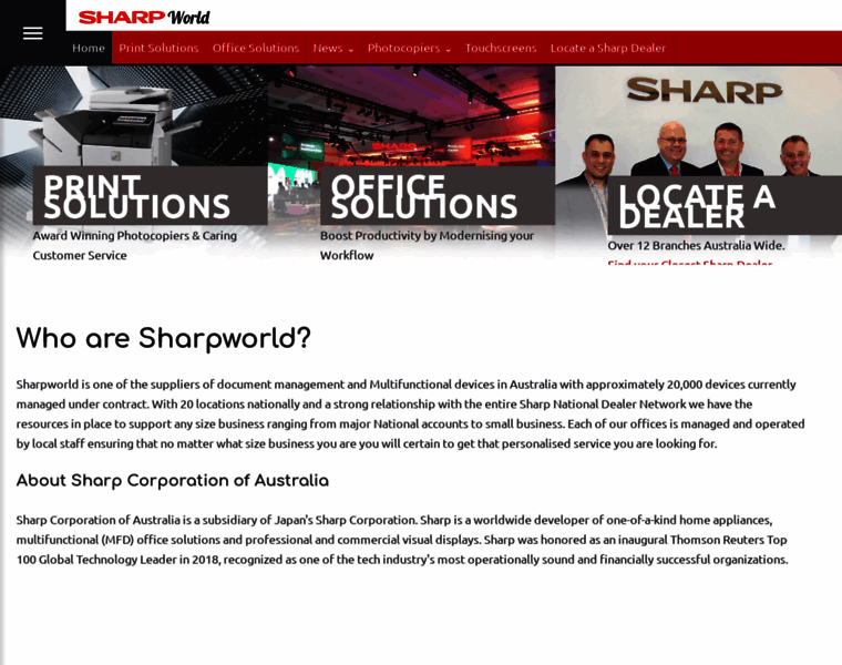 Sharpworld.com.au thumbnail