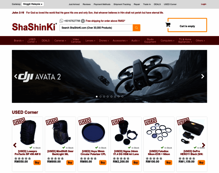 Shashinki.com thumbnail
