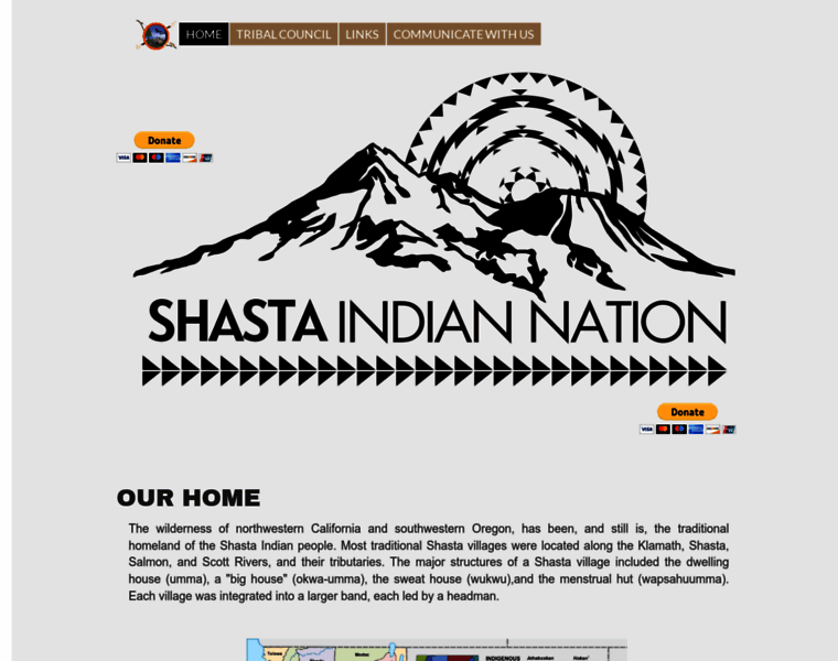 Shastaindiannation.org thumbnail