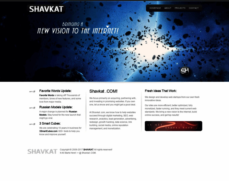 Shavkat.com thumbnail
