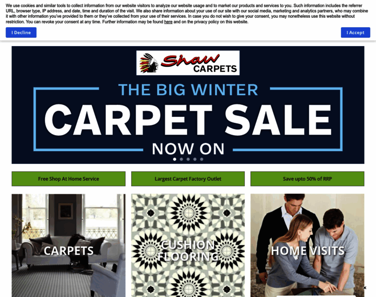 Shawcarpets.co.uk thumbnail