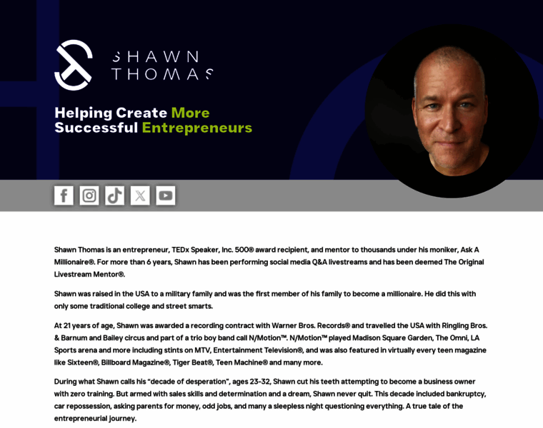 Shawnthomas.com thumbnail Shawnthomas.com thumbnail