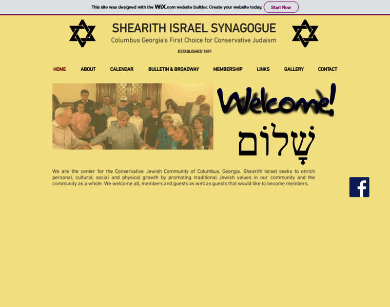 Shearithisrael.net thumbnail
