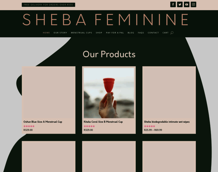 Shebafeminine.co.za thumbnail