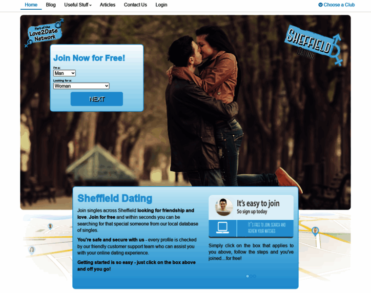 Sheffield-dating.co.uk thumbnail