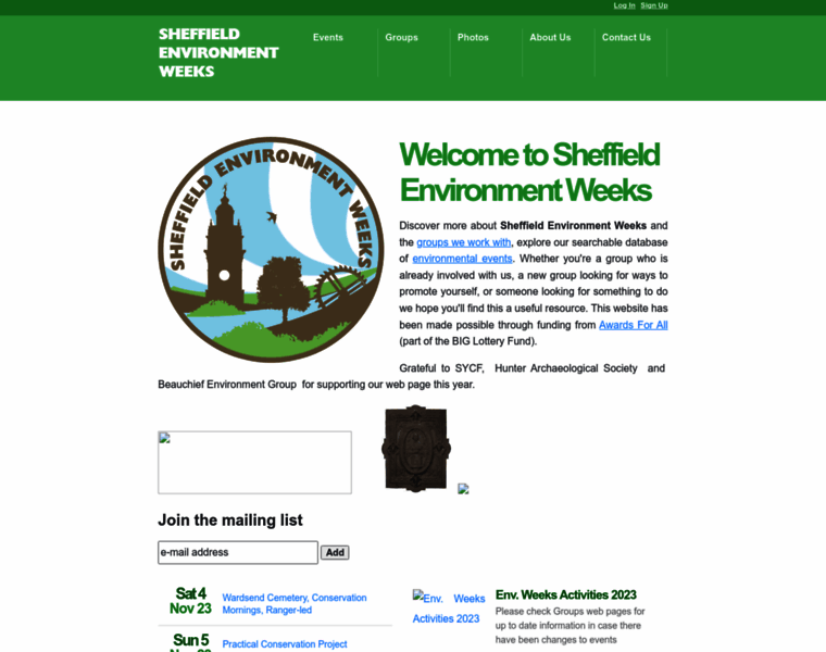 Sheffieldenvironment.org thumbnail