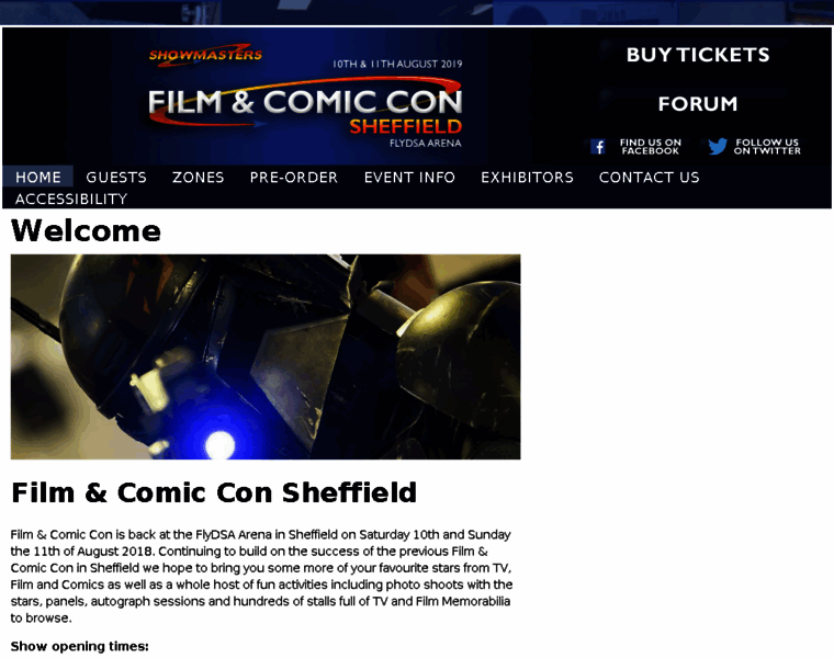 Sheffieldfilmandcomiccon.com thumbnail