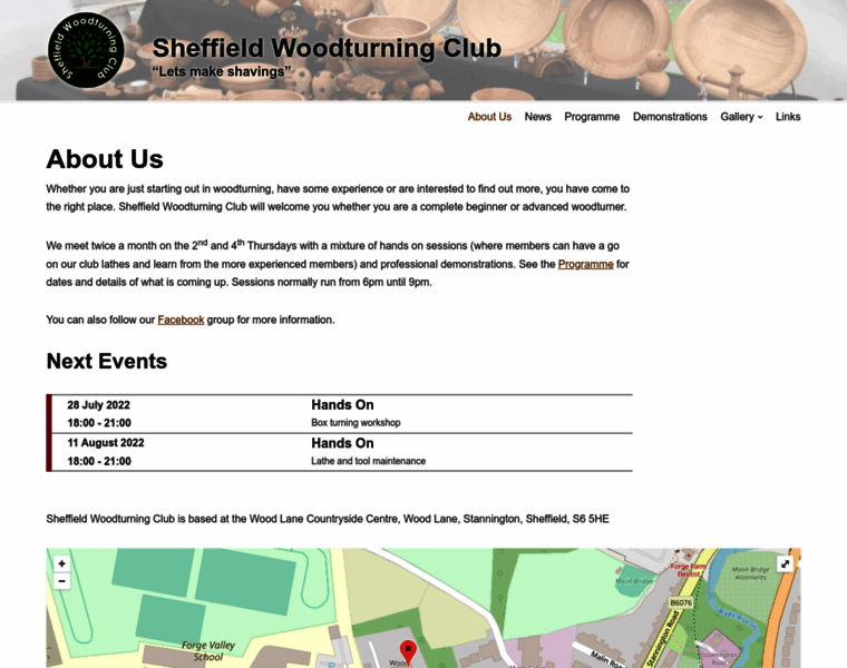 Sheffieldwoodturningclub.org.uk thumbnail