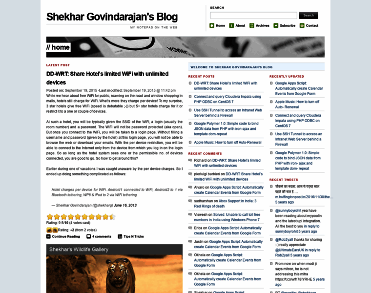 Shekhargovindarajan.com thumbnail
