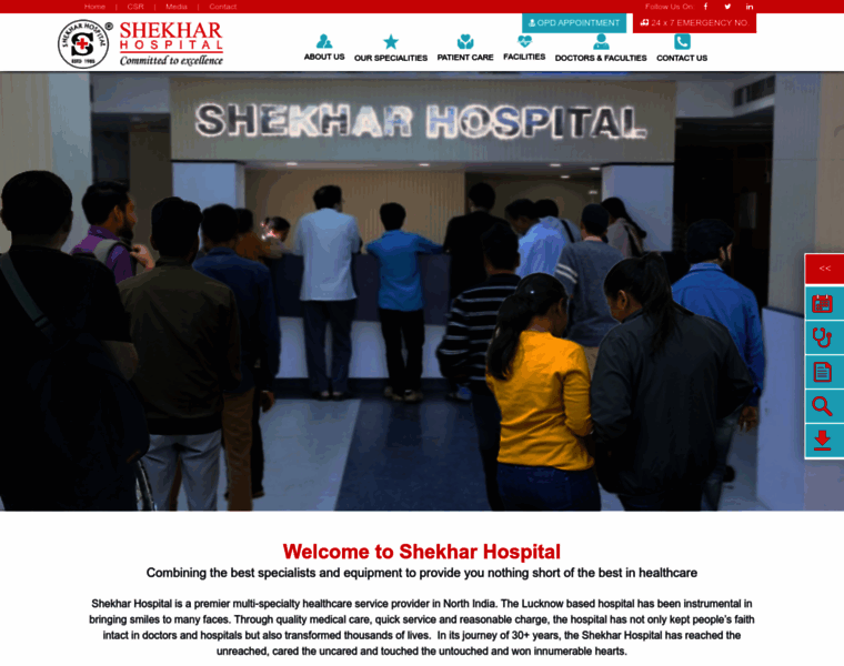 Shekharhospital.com thumbnail