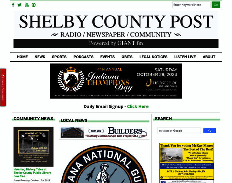 Shelbycountypost.com thumbnail