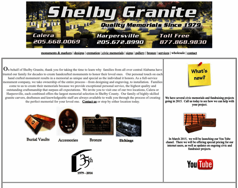 Shelbygranite.com thumbnail