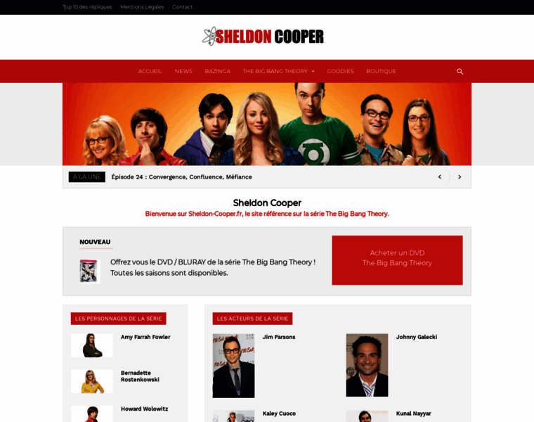 Sheldon-cooper.fr thumbnail