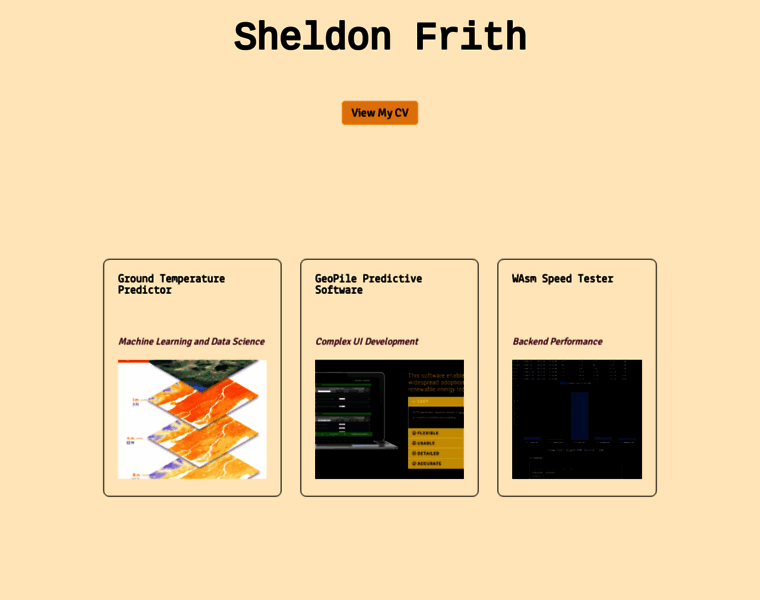 Sheldonfrith.com thumbnail