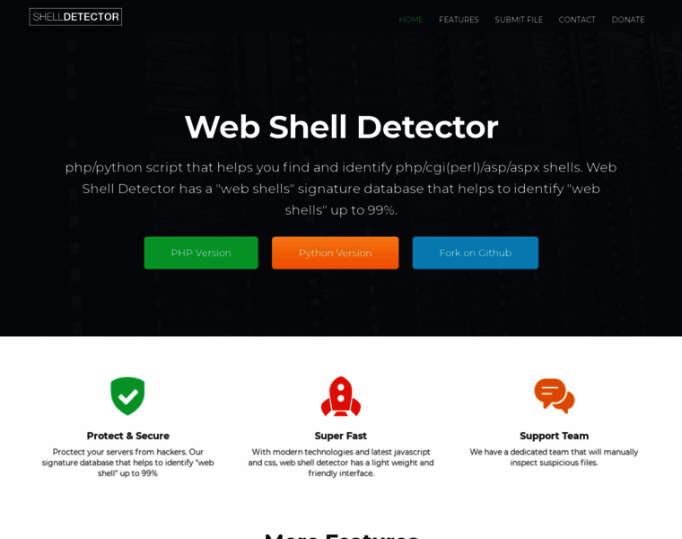 Shelldetector.com thumbnail