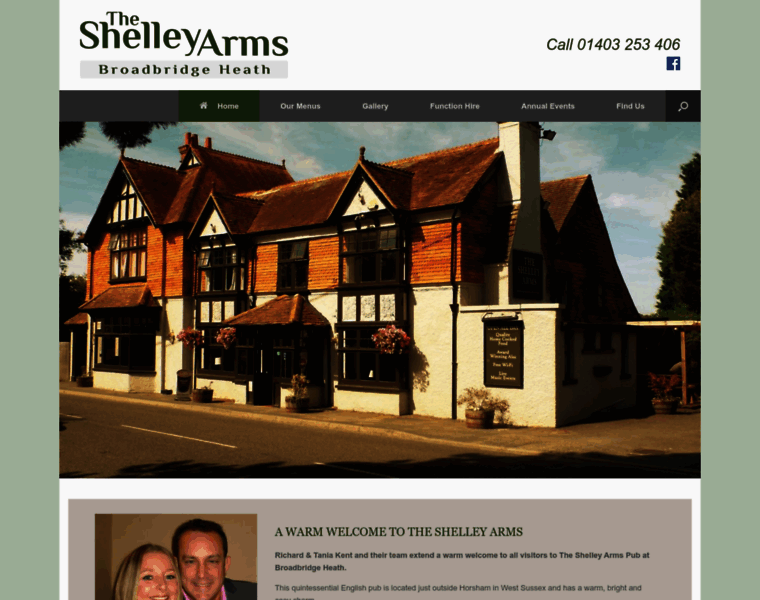 Shelleyarms.co.uk thumbnail