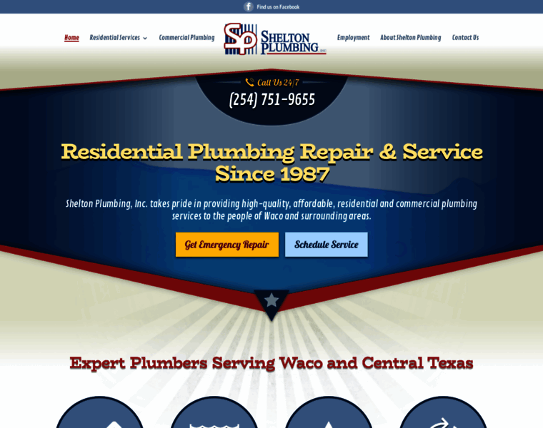 Shelton-plumbing.com thumbnail