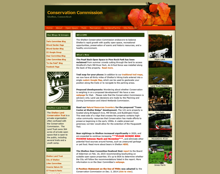 Sheltonconservation.org thumbnail