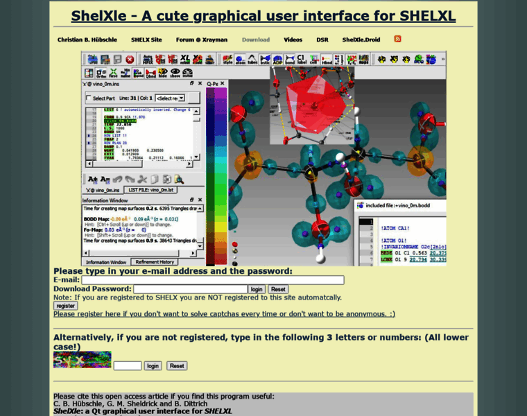 Shelxle.org thumbnail