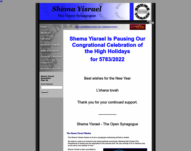 Shemaweb.org thumbnail