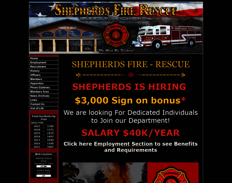 Shepherdsfire.com thumbnail