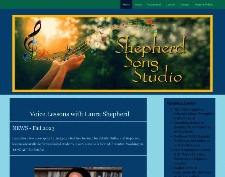 Shepherdsongstudio.com thumbnail