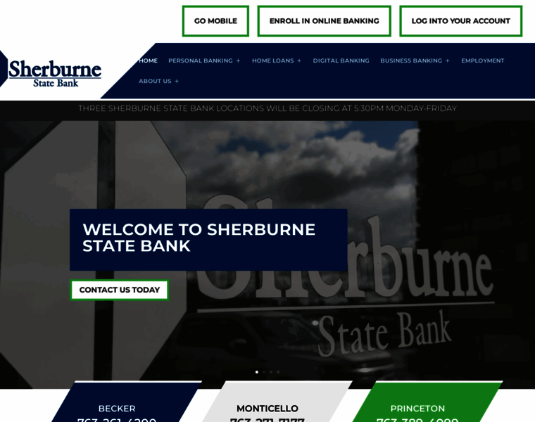 Sherburnestatebank.com thumbnail
