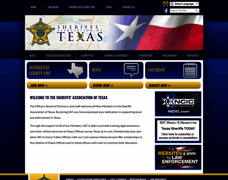 Sheriffstx.org thumbnail