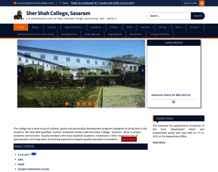 Shershahcollege.co.in thumbnail