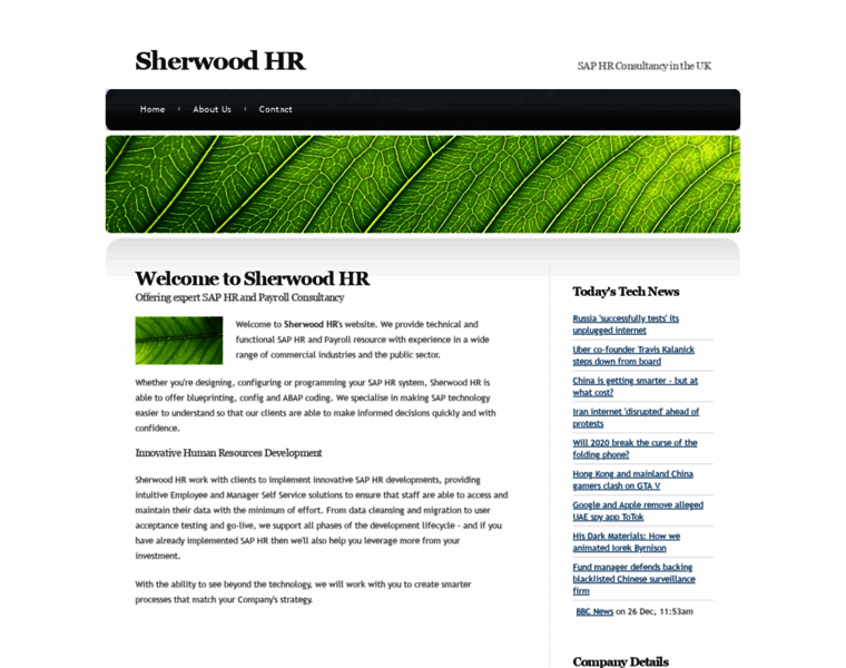 Sherwoodhr.co.uk thumbnail