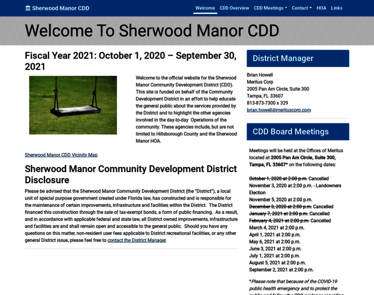 Sherwoodmanorcdd.com thumbnail