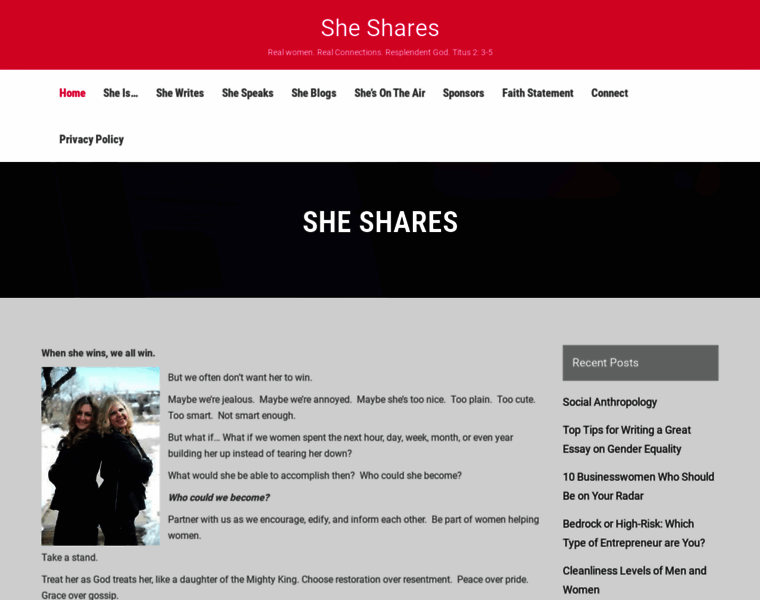 Sheshares.org thumbnail