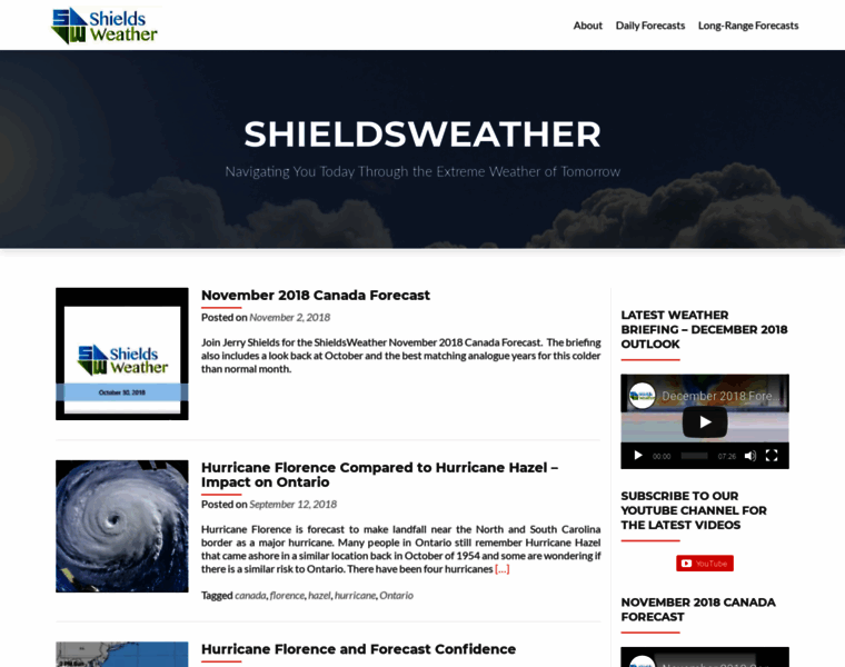Shieldsweather.com thumbnail