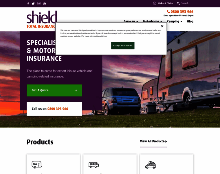 Shieldtotalinsurance.co.uk thumbnail