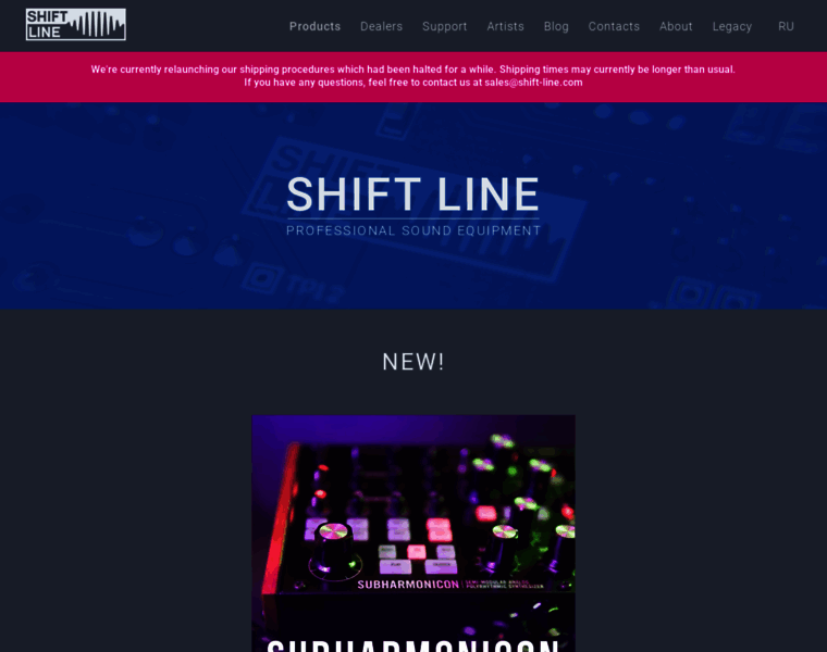 Shift-line.com thumbnail