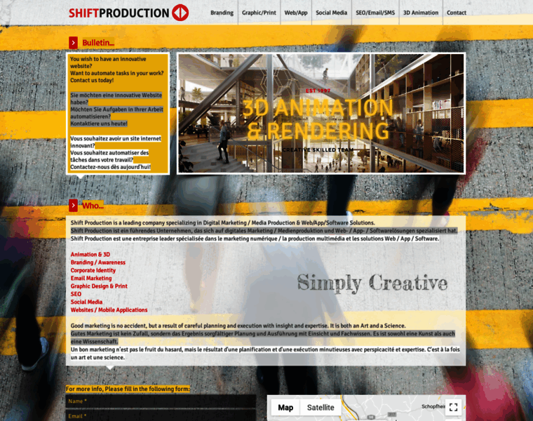 Shiftproduction.com thumbnail