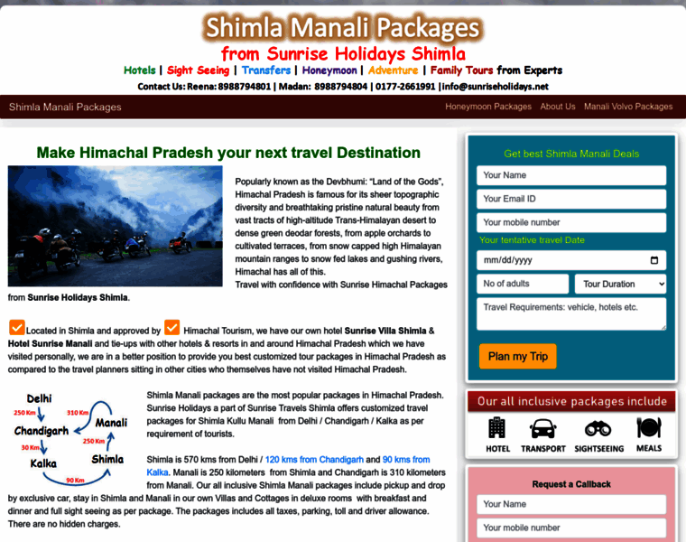 Shimlamanalipackages.in thumbnail
